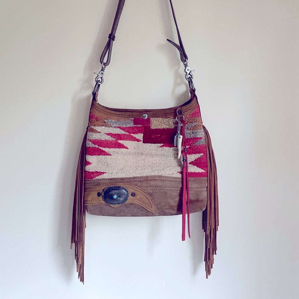 Ralph Lauren fringe cross body bag